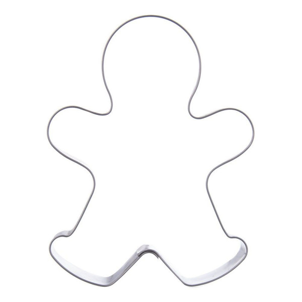 Wykrawacz do ciastek stalowy ludzik 10 cm 214024