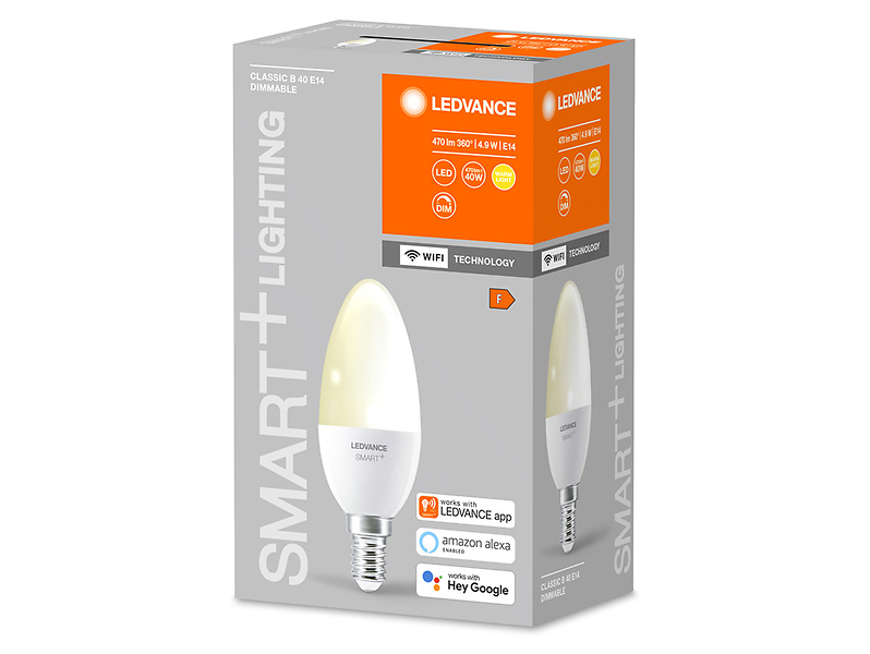 Żarówka LED Smart E14 5W z ciepłą barwą światła 45902