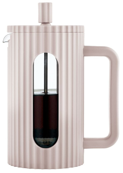 Zaparzacz do herbaty kawy szklany French Press 600 ml beżowy KLAUSBERG 652891