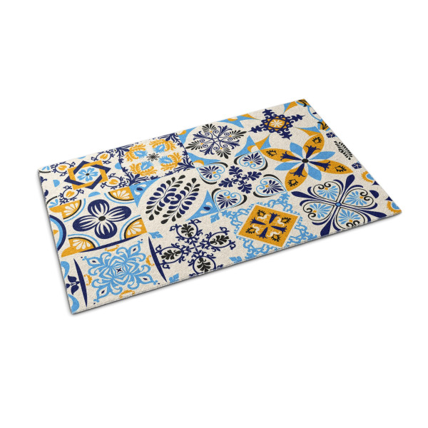 Wycieraczka zewnętrzna 90×60 Azulejo ozdobna mata wejściowa Tulup 1023969