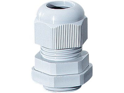 Dławnica skręcana AKM 32 IP66/IP67 M 32, Fi 14-21mm, do instalacji zewnętrznych, szara | 3600212 Hensel