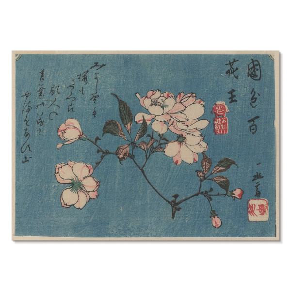 Wydruki na płótnie A2 Drzeworyt nishiki-e autorstwa Utagawy Hiroshige 1006922