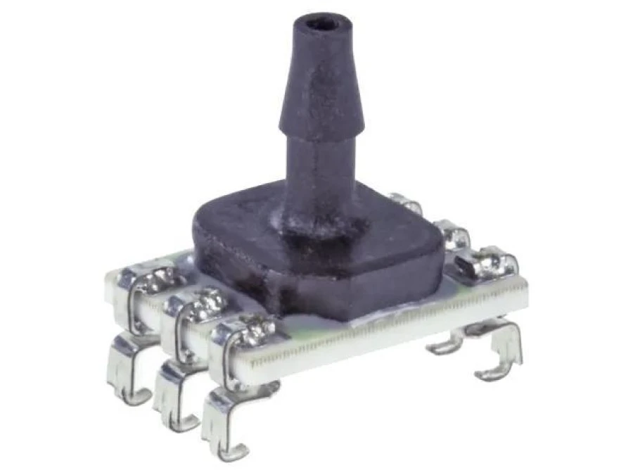 Czujnik ciśnienia, wzorcowy, powłoka silikonowa, z konfiguracją wyjścia analogowe, 0…150psi, ‑40…85C, ABPMANV150PGAA5