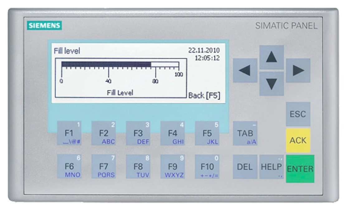 Panel operatorski HMI 3 cali SIMATIC LCD HMI KP 300 +certyfikat ATEX 6AV6647‑0AH11‑3AX1
