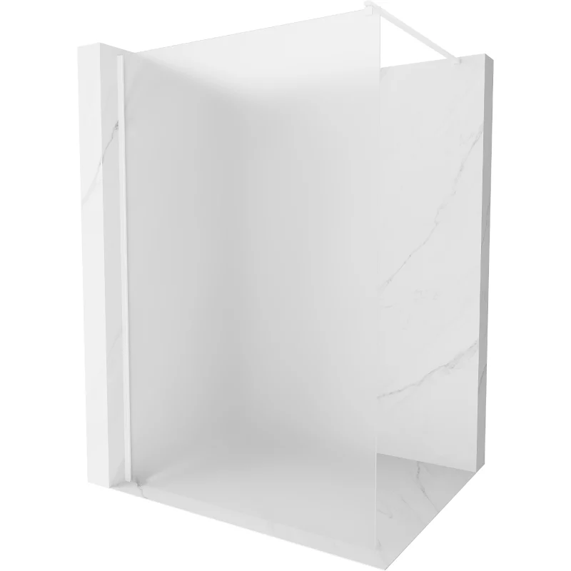 Ścianka prysznicowa Mexen Kioto biały szron 100×200 cm 800-100-101-20-30 1 szt.