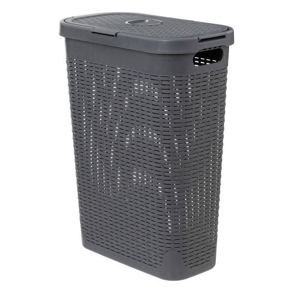 Wysoki kosz na pranie z plastiku, 40 l 149451