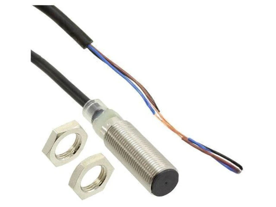 Czujnik: indukcyjny OUT: PNP / NO 0÷4mm 10÷30VDC M12 E2B-M12KS04-WP-B1 5M