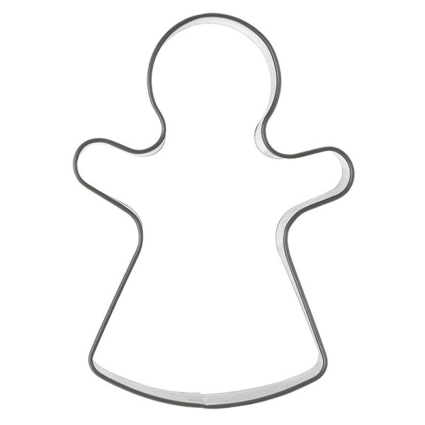 Wykrawacz do ciastek stalowy lalka 6,8 cm 214017