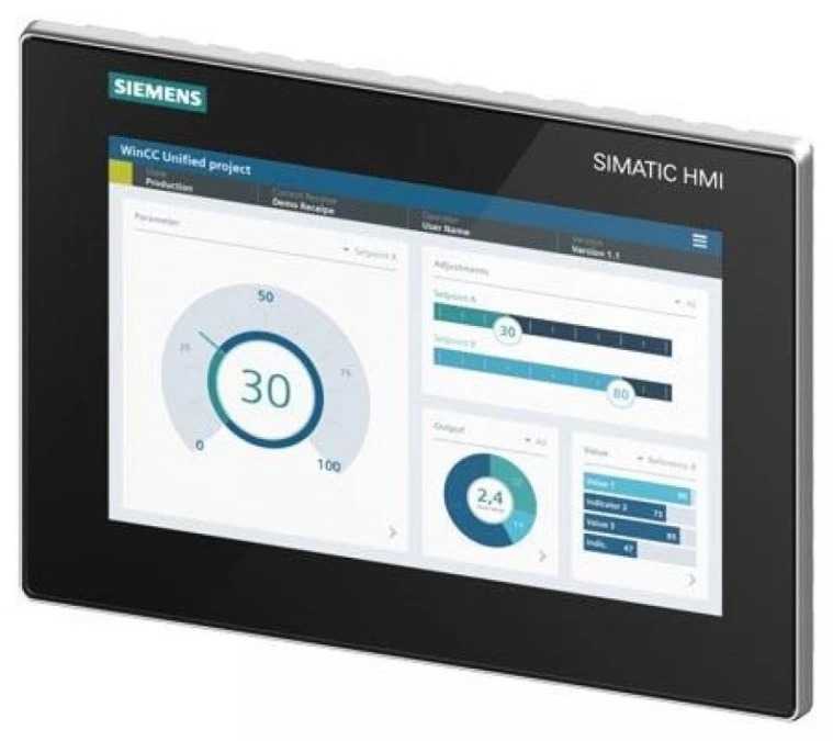 Panel operatorski multi‑dotykowy Simatic HMI MTP1000 Unified Comfort TFT 10.1 PN 6AV2128‑3KB06‑0AX1