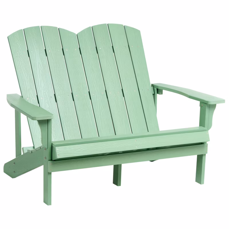 Ławka ogrodowa Adirondack 125 cm Jasnozielony 1 szt.