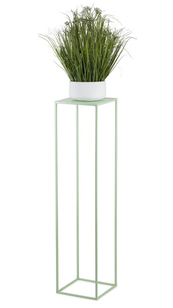 Wysoki seledynowy kwietnik stojący 100 cm 303215
