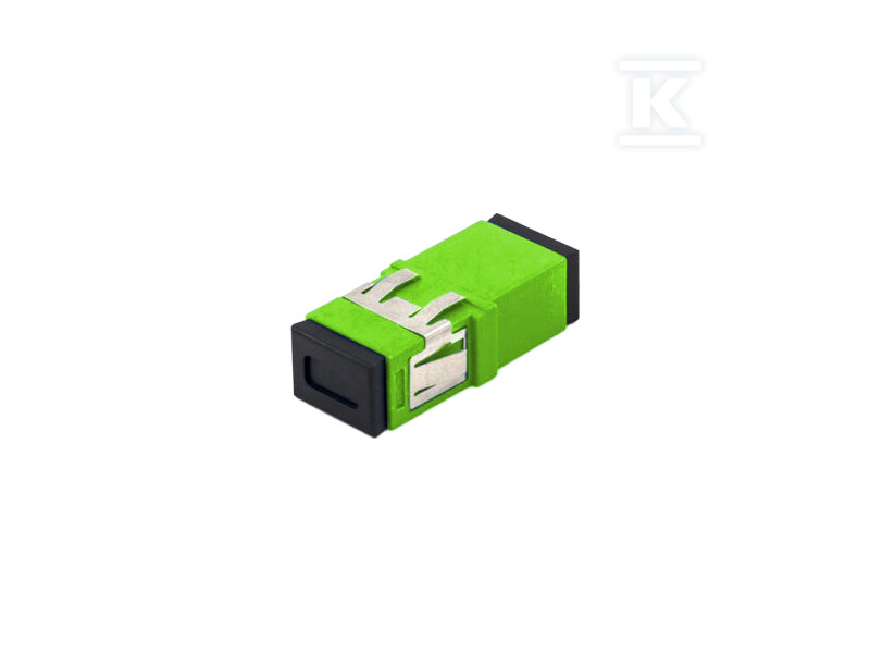 Adapter światłowodowy bezkołnierzowy jednomodowy SM SC/APC simplex ALANTEC FOA-SCA-SMSS