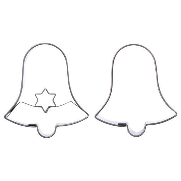 Wykrawacz do ciastek stalowy dzwonek 4,6 cm 2 szt. 214028
