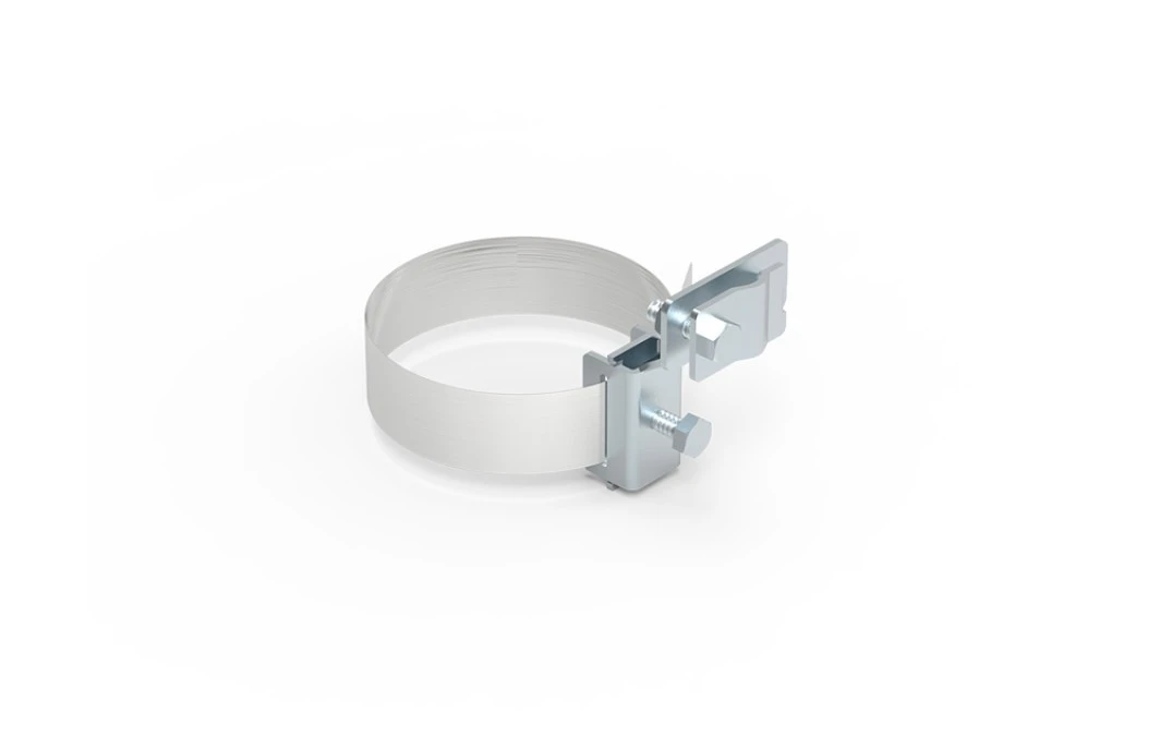 Obejma uniwersalana do rury spustowej fi 80‑160mm nierdzewna 64.2/U NI /96432205/