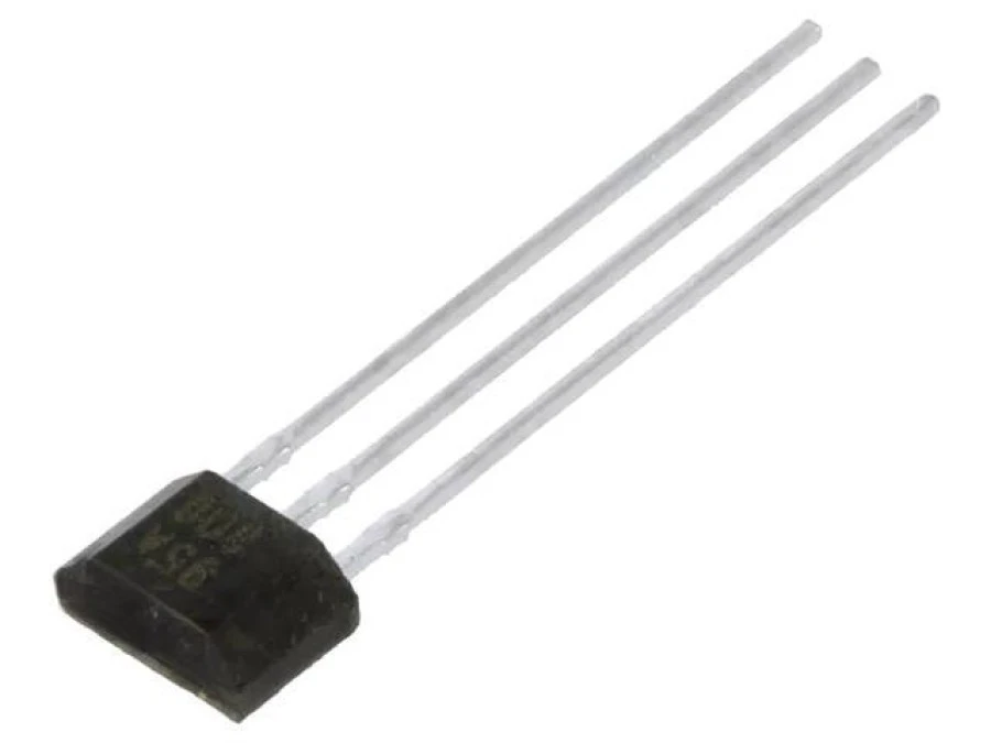 Czujnik Halla, bipolarny, 4,5…10,5VDC, ‑67…67mT, SS495A