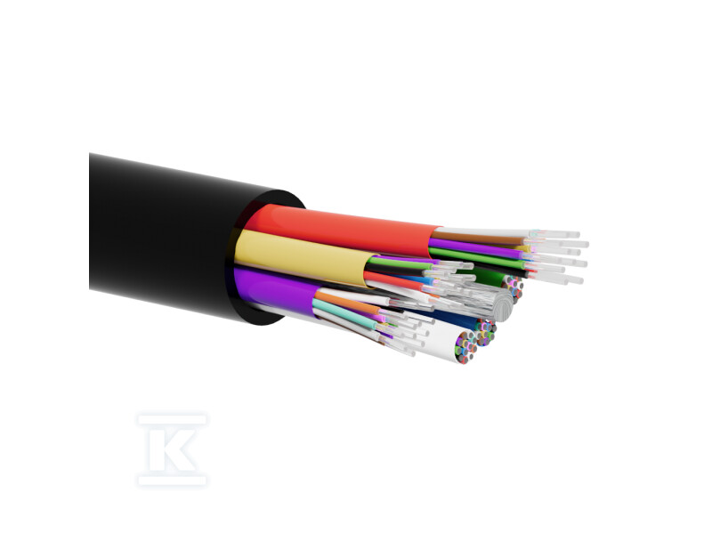 Kabel światłowodowy zewnętrzny do mikrokanalizacji Z-XOTktsd SM 24J 9/125 PE ALANTEC FOK-M24J-SM