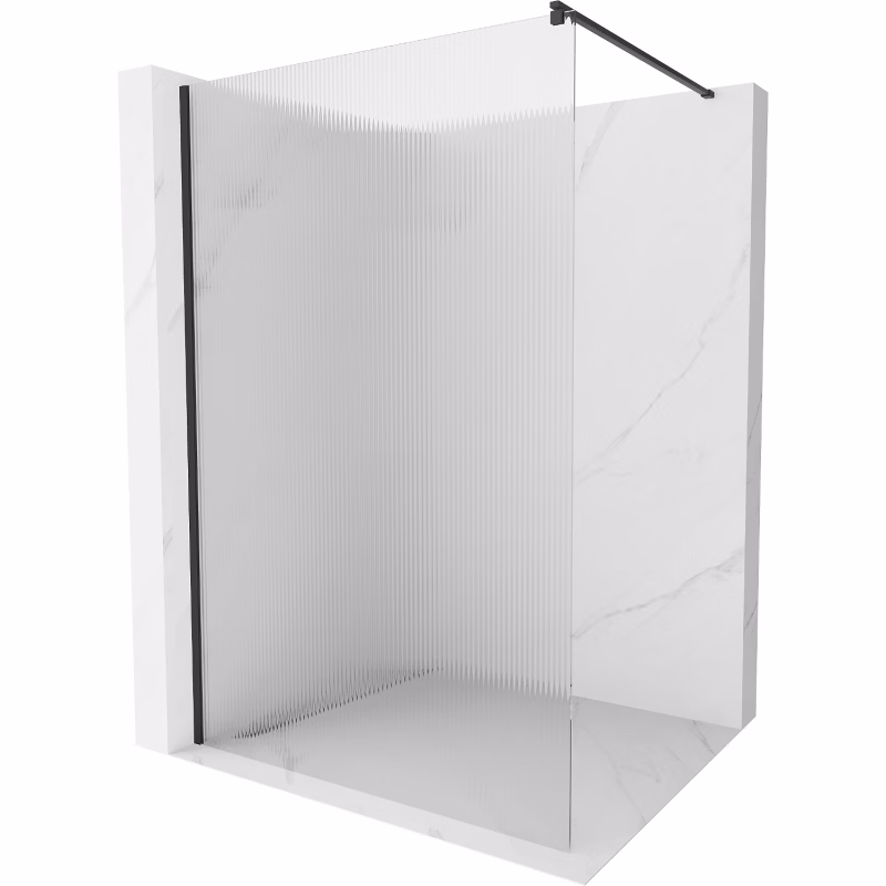 Ścianka prysznicowa Mexen Kioto czarna 130×200 cm 800-130-101-70-09 1 szt.