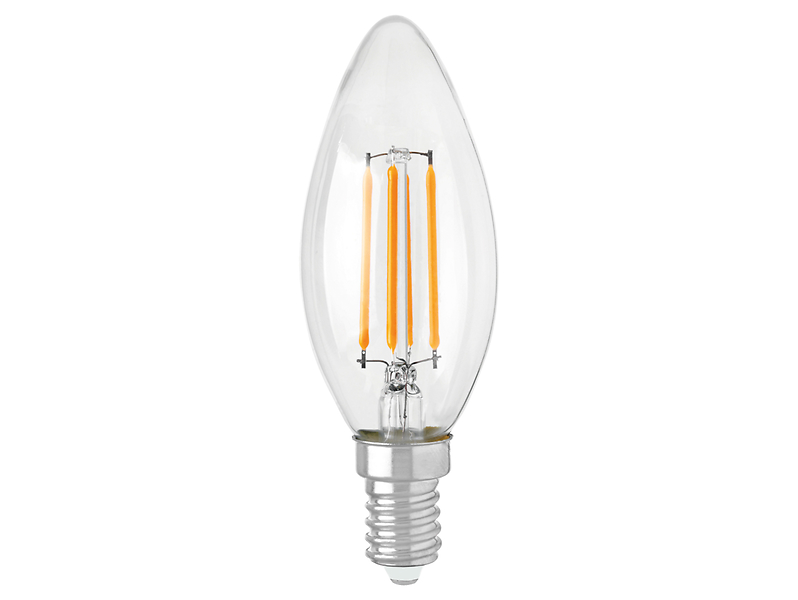 Żarówka Filament Vela LED E14 4W z ciepłą barwą światła 383844