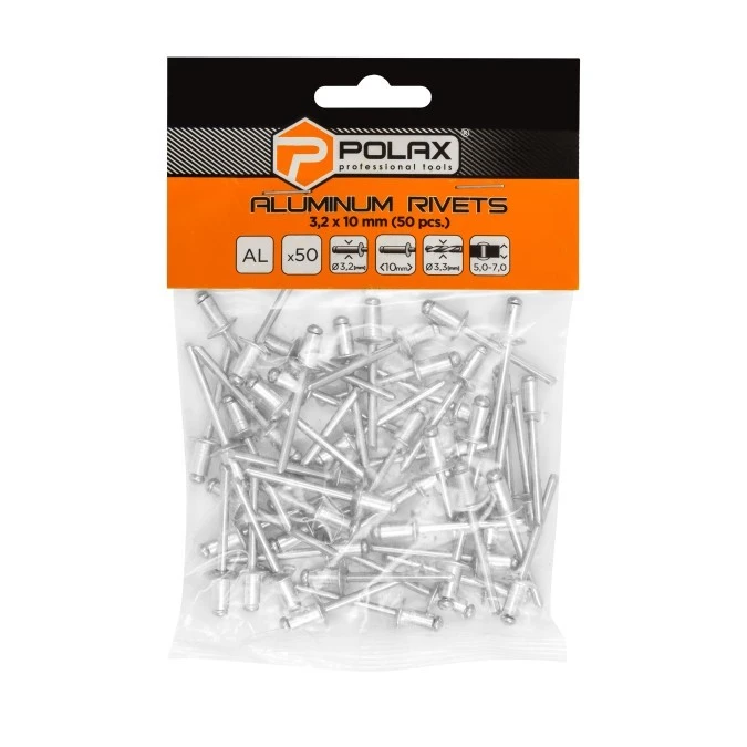 Nity aluminiowe 3,2 x 10 mm (37‑005)
