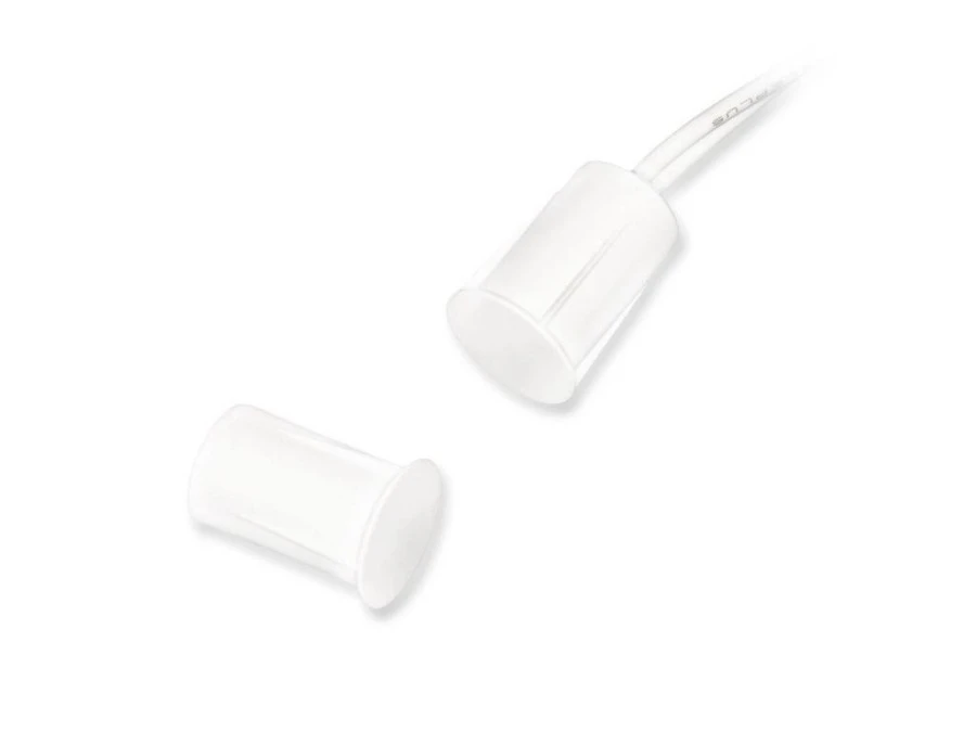 Czujka magnetyczna NC 19mm biała MINI‑V10 BI