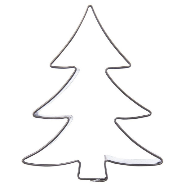 Wykrawacz do ciastek stalowy choinka 6,7 cm 213999