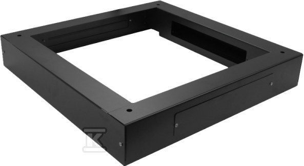 Cokół do szaf stojących 19″, szer. 800 x głęb. 800 mm x wys. 100mm, kolor czarny Q-LANTEC SA-CS-SS-800-800-C