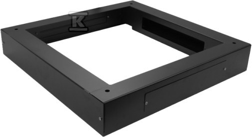 Cokół do szaf stojących 19″, szer. 600 x głęb. 600 mm x wys. 100mm, kolor czarny Q-LANTEC SA-CS-SS-600-600-C