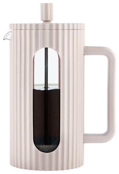 Zaparzacz do herbaty kawy szklany French Press 1000 ml beżowy KLAUSBERG 652903