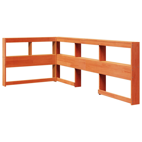 Zagłówek regału na książki Brąz 98.5 x 218.5 x 80 cm vidaXL 501327