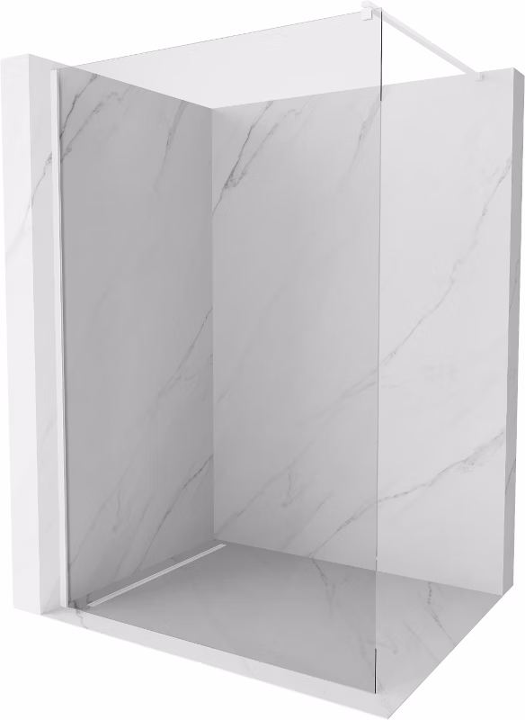 Ścianka prysznicowa Mexen Kioto biała 130×200 cm 800-130-101-20-00 1 szt.