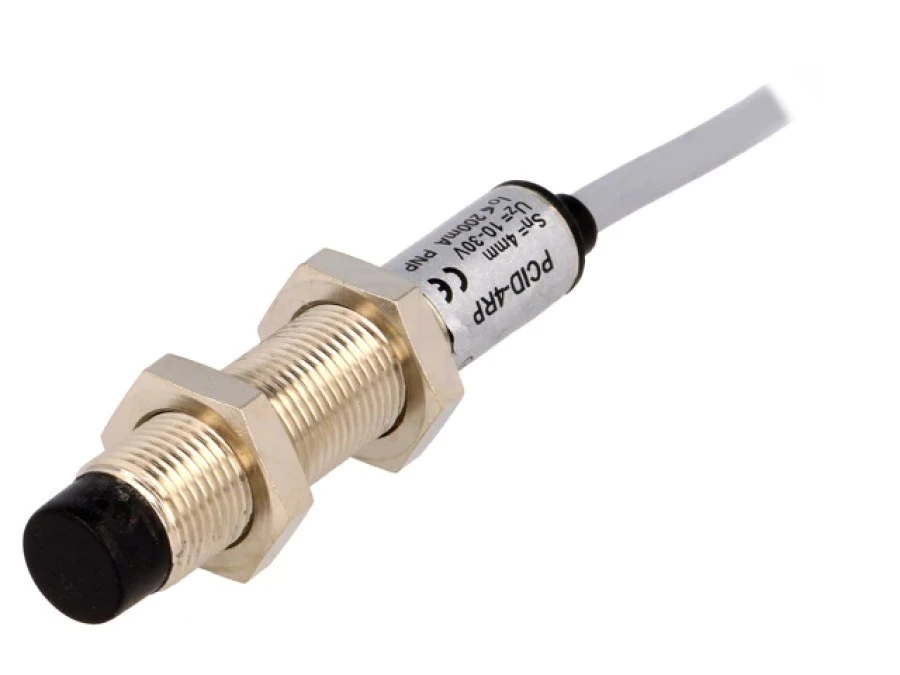 Czujnik indukcyjny PNP/NC 0‑4mm 10‑30VDC M12 PCID‑4RP
