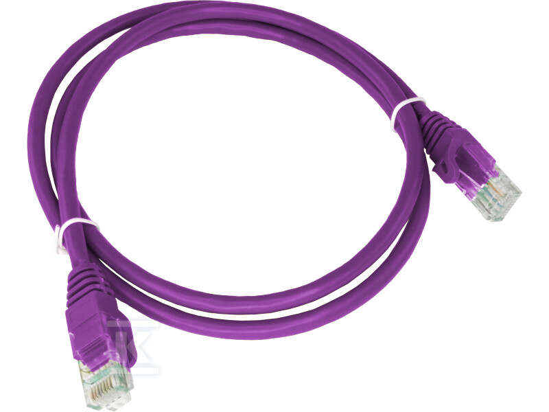 Patchcord ALANTEC kat.6A U/UTP fioletowy 3m LSOH KKU6AFIO3.0