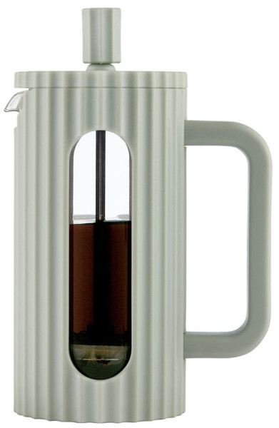 Zaparzacz do herbaty kawy szklany French Press 350 ml zielony KLAUSBERG 652901