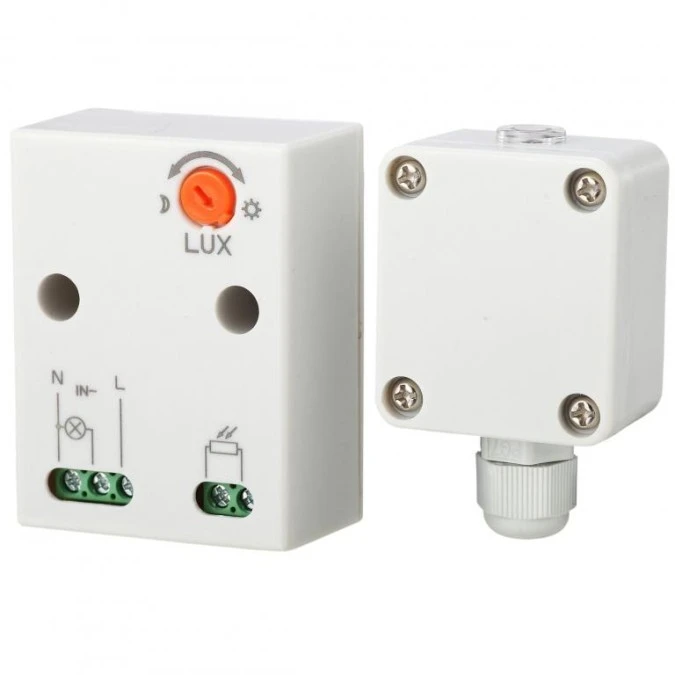 Czujnik zmierzchowy 3500W SONDA zewnętrzna LED 6S‑CZ5