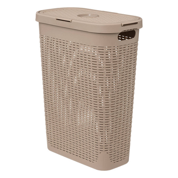 Wysoki kosz na pranie z plastiku, 40 l 149491