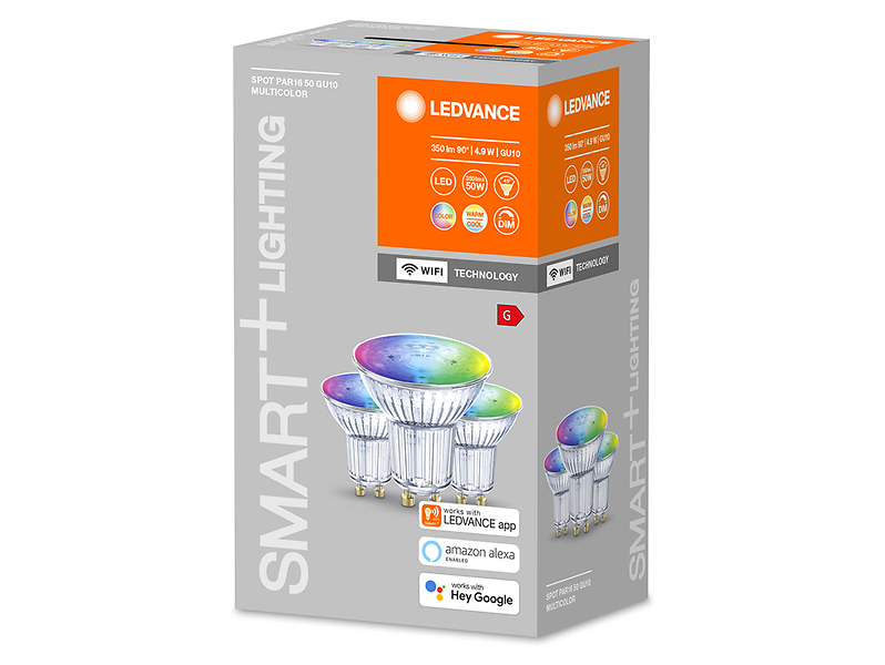 Żarówka LED SMART 3szt. GU10 5W RGB 45907