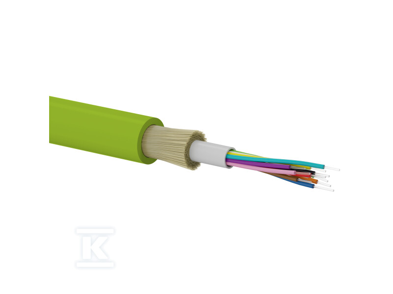 Kabel światłowodowy OM5 B2ca U-DQ(ZN)BH uniwersalny trudnopalny „FireHardy” MM 16G 50/125 LSOH ALANTEC FOK-U16G-MM-5-B
