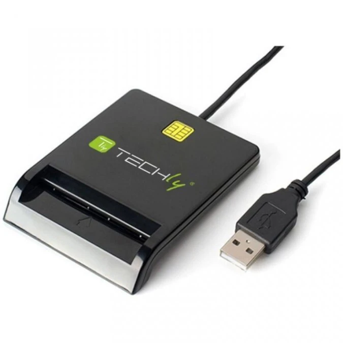 Czytnik kart chipowych smart card USB‑A 2.0 techly I‑CARD CAM‑USB2TY2