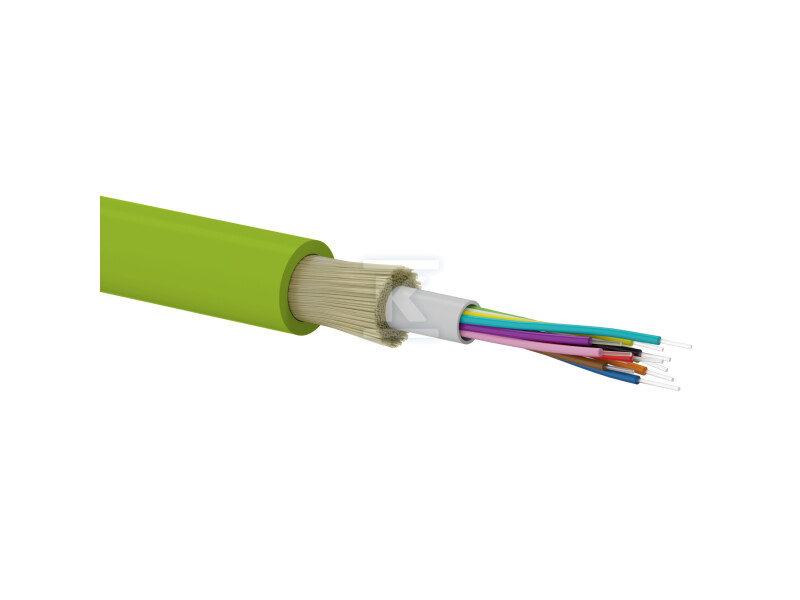 Kabel światłowodowy OM5 B2ca U-DQ(ZN)BH uniwersalny trudnopalny „FireHardy” MM 8G 50/125 LSOH ALANTEC FOK-U8G-MM-5-B