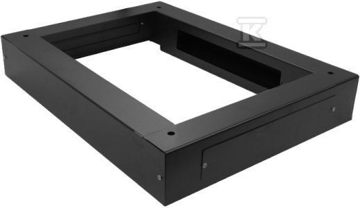 Cokół do szaf stojących 19″, szer. 600 x głęb. 800 mm x wys. 100mm, kolor czarny Q-LANTEC SA-CS-SS-600-800-C