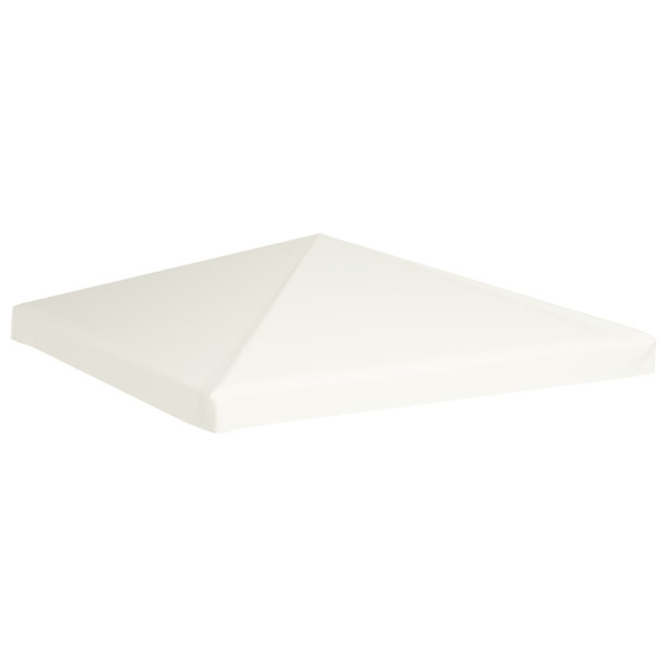 Zadaszenie altany Biały 3 x 3 m Tkanina vidaXL 267919