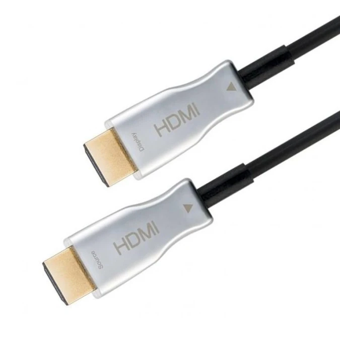 Optyczny hybrydowy przewód HDMI™ o dużej szybkości z Ethernetem (AOC), 40m 65569