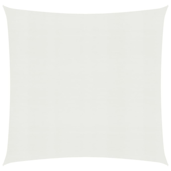 Żagiel przeciwsłoneczny, 160 g/m², biały, 3×3 m, HDPE 634049