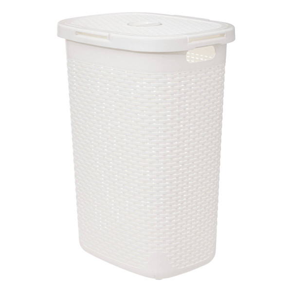 Wysoki kosz na pranie z plastiku, 60 l 149486