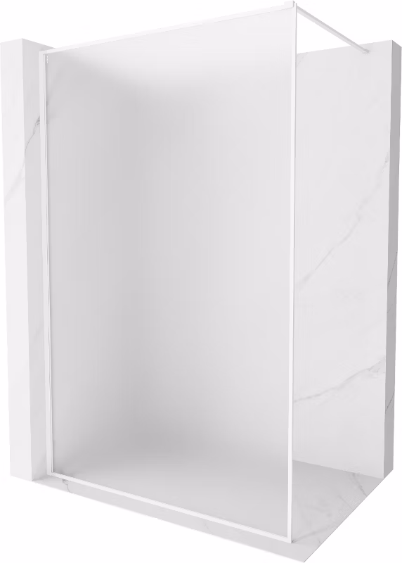 ściana prysznicowa Mexen Kioto-F szron biała 80×202 cm 800-080-104-20-30 1 szt.