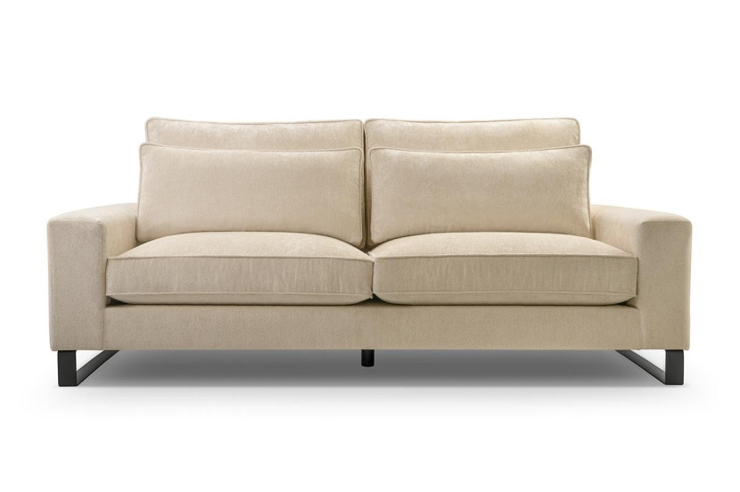 Wygodna Sofa z loftowymi nogami LARA APHRODITE2 beżowy 355185