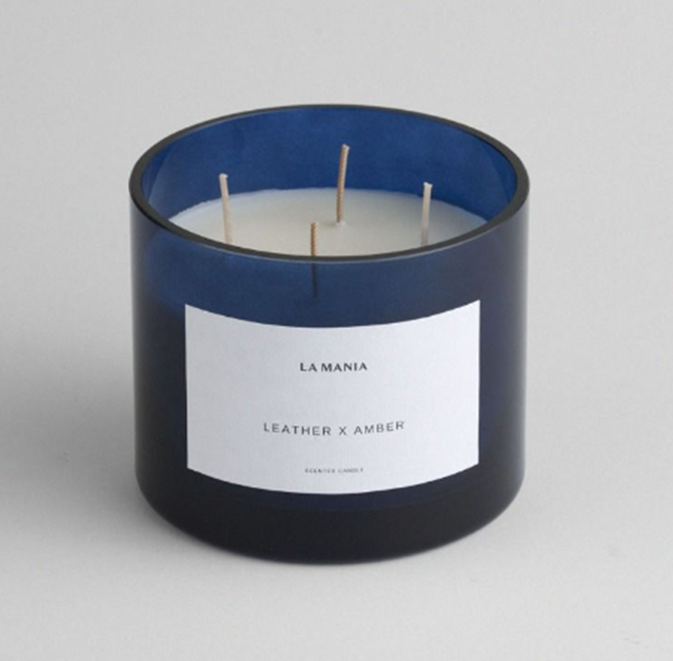 La Mania Home Świeca Leather&Amber L