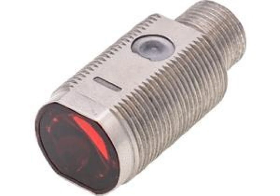 Czujnik optyczny, odbiornik czujnika przelotowego, M18, 10‑30VDC, PNP antivalent, wtyczka M12 OE189420