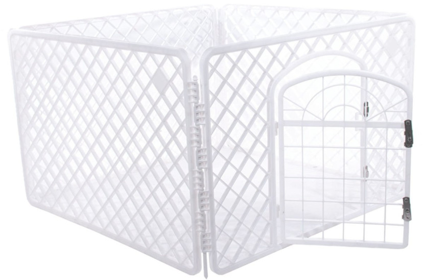Zagroda dla Psa 90x90x60cm Biała 141000