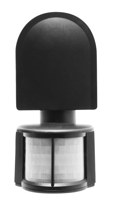 Czujnik ruchu CR‑2, max 1200W, AC220‑240V, 50/60Hz, kąt działania 180*, zasięg 8m 1,8‑2,5m, IP44,